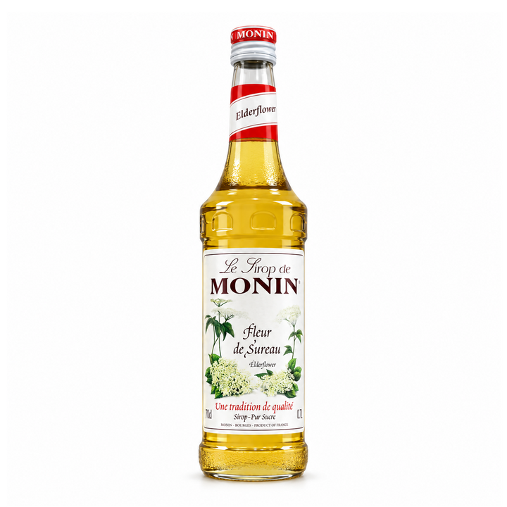 Monin Elderflower Syrup 700ml front