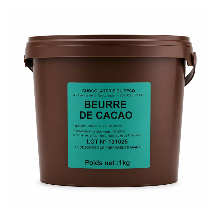 Beurre De Cacao Cocoa Butter Chocolaterie Du Pecq - 1KG | Addtocart Dubai UAE