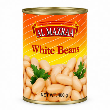 Al Mazraa White Kidney Beans - 400G