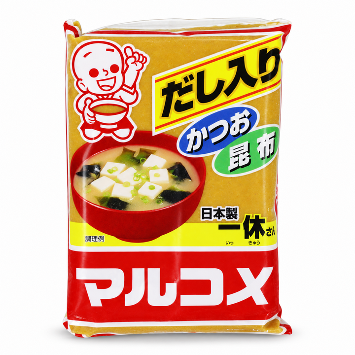 Marukome White Miso 1kg — front packaging