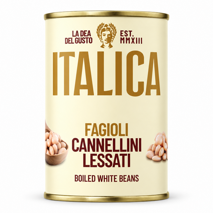 Italica White Beans 400g — front