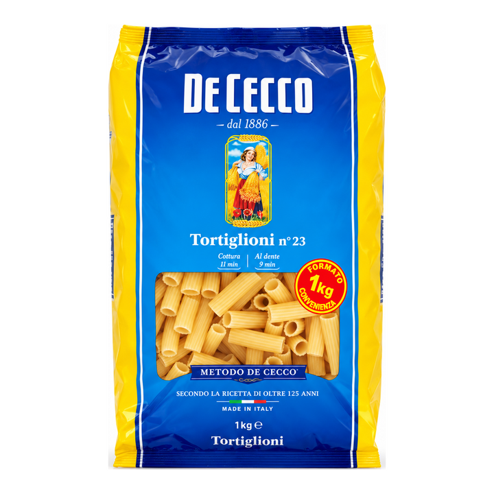 DeCecco Tortiglioni #23 Pasta, Italy - 1KG | Addtocart Dubai UAE