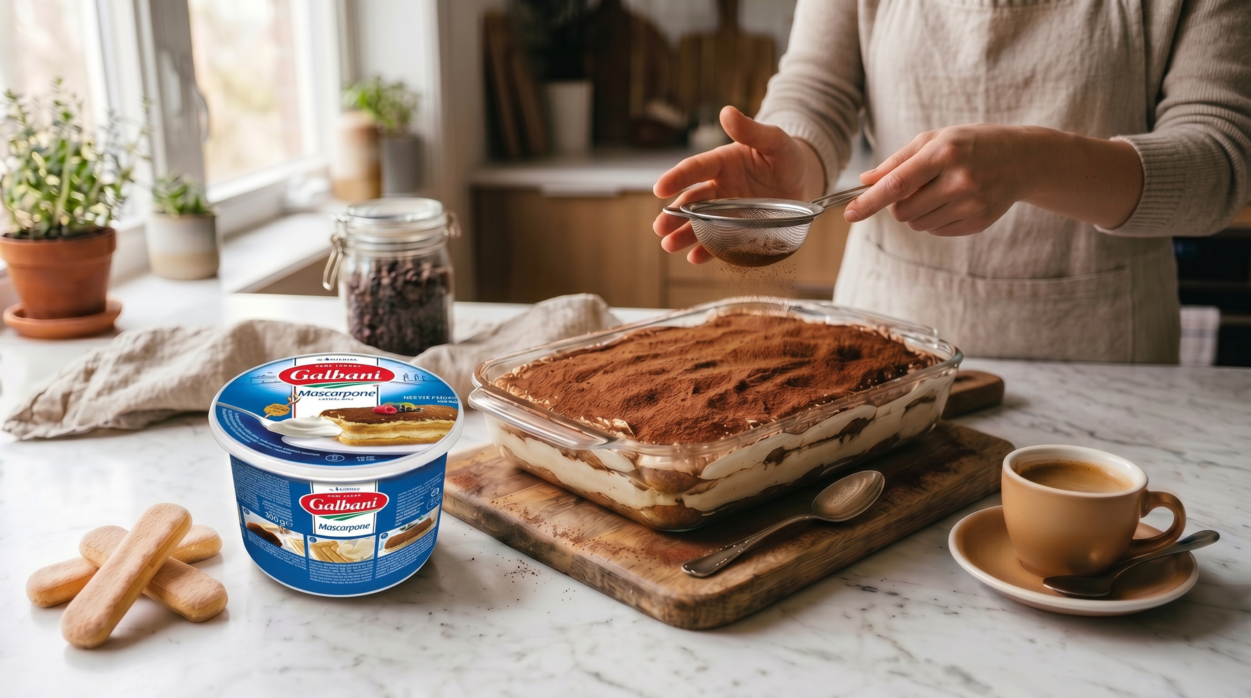 Galbani Mascarpone tiramisu | Addtocart Dubai UAE