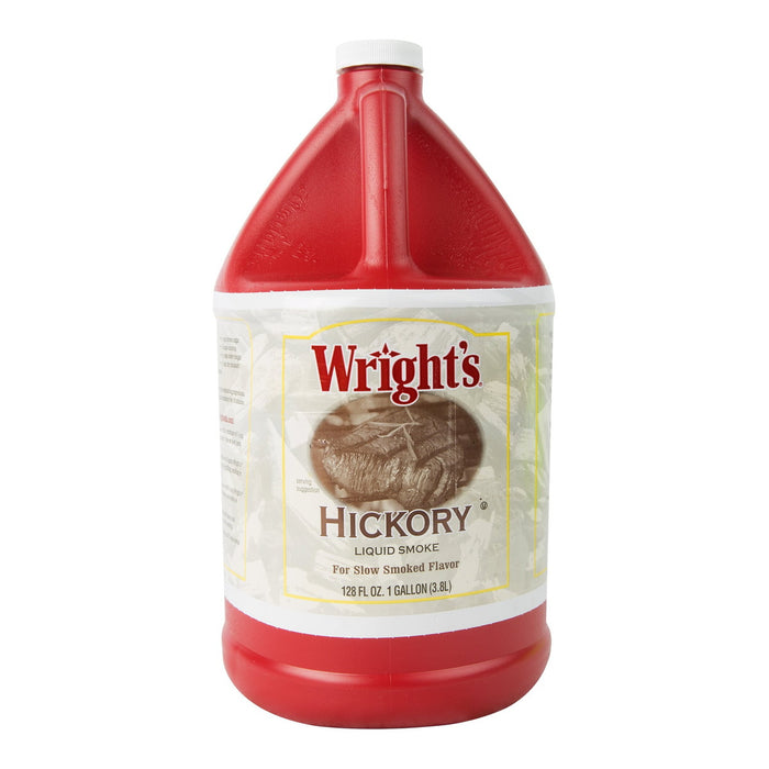 Wright's Liquid Smoke Hickory 1 gallon, three-quarter