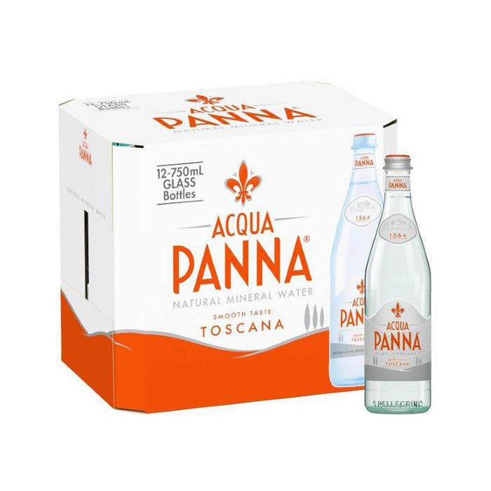 Acqua Panna Still Water, Glass - 12 X 750ML | Addtocart Dubai UAE