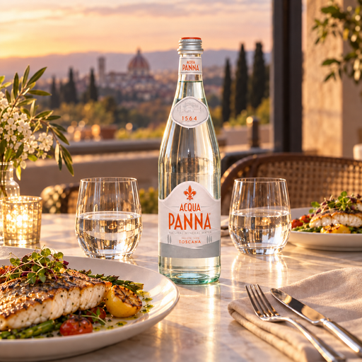 Acqua Panna Restaurant dinner setting - illustrative supporting image