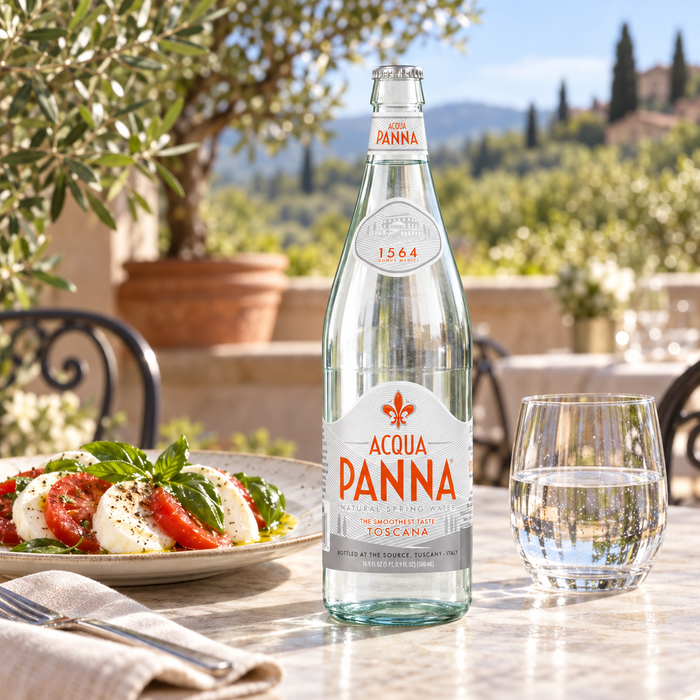 Acqua Panna Terrace lunch setting - illustrative supporting image
