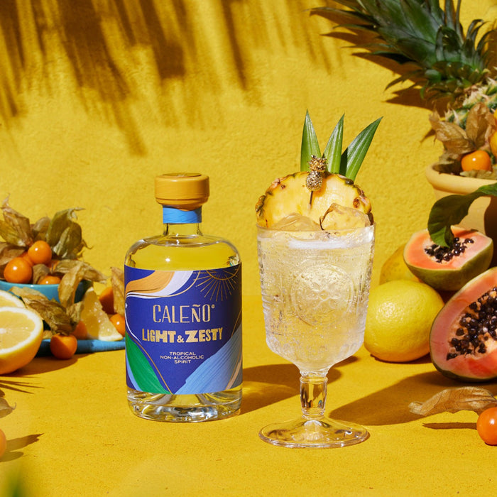 Caleño Light and Zesty, UK - 6 x 500ML product lifestyle image | SKU BEVR-733302