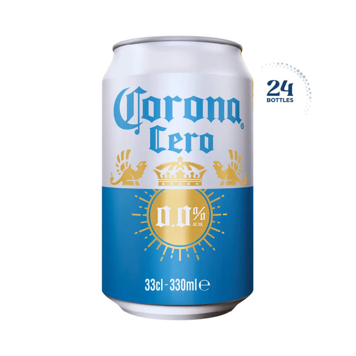 Corona Cero Can 0.0%, Belgium - 24 x 330ML product detail | SKU BEVR-733305