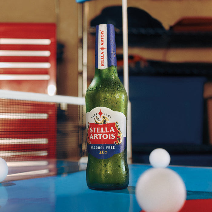 Stella Artois 0.0%, Belgium - 1 x 330ML product lifestyle image | SKU BEVR-733317