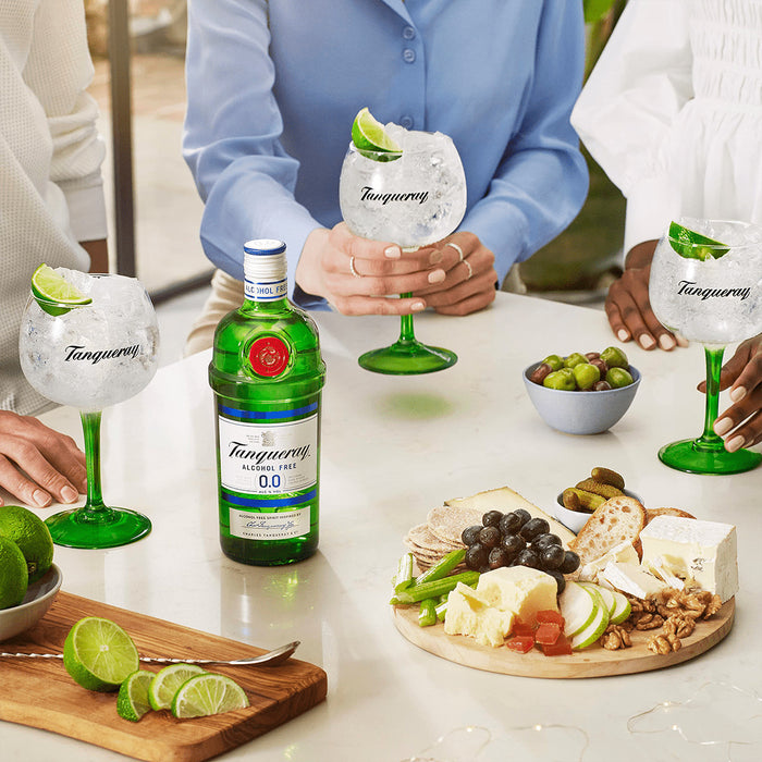 Tanqueray Alcohol Free Spirit, UK - 6 x 700ML product lifestyle image | SKU BEVR-733333