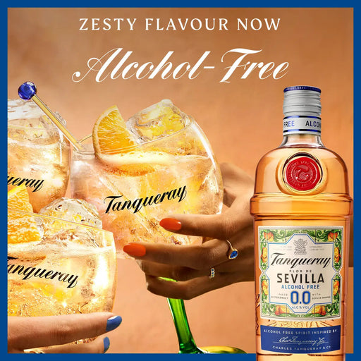 Tanqueray Seville 0.0%, UK - 1 x 700ML product lifestyle image | SKU BEVR-733334