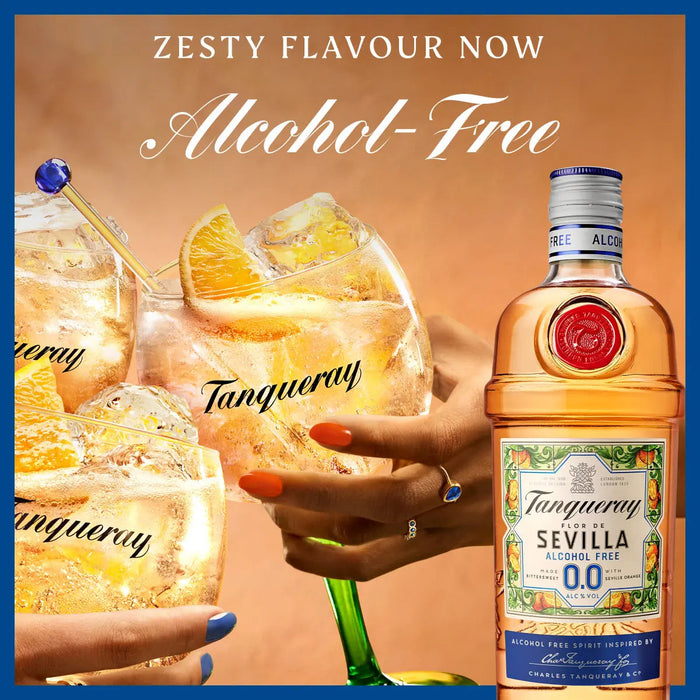 Tanqueray Seville 0.0%, UK - 1 x 700ML product lifestyle image | SKU BEVR-733334
