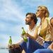 Peroni Nastro Azzurro 0.0% Non-Alcoholic Beer, Italy - 24 x 330ML lifestyle image 1 | SKU BEVR-733341