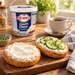 Président cream cheese with breakfast bagels