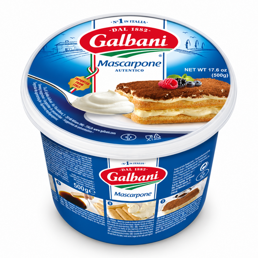 Galbani Mascarpone 500g — studio front