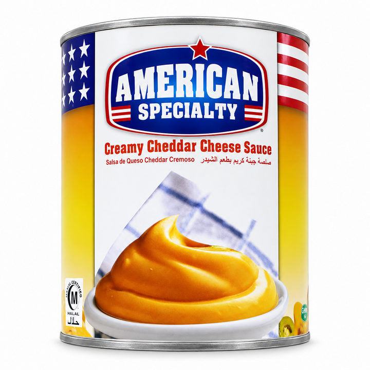 American Specialty Classic Cheddar Cheese Sauce 3kg front view – BREK-151102