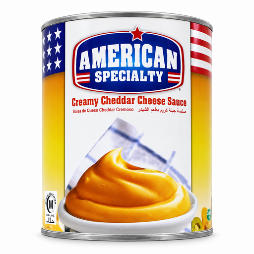 American Specialty Classic Cheddar Cheese Sauce 3kg front view – BREK-151102