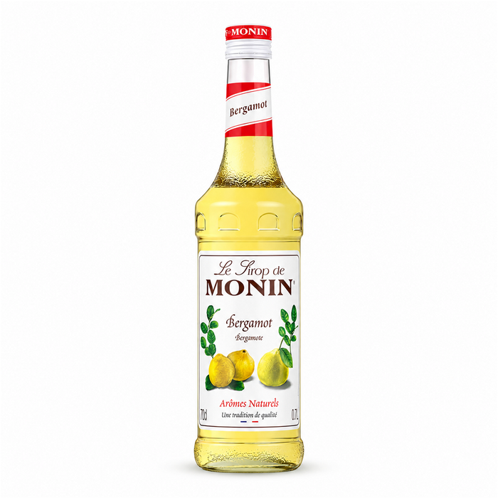 Monin Bergamot Syrup 700ml - front bottle