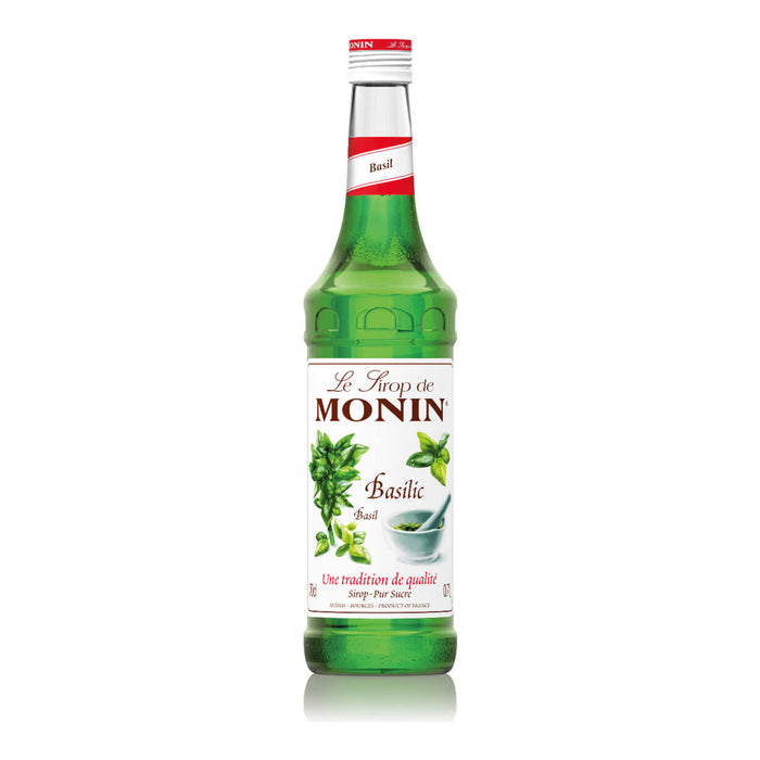 Monin Basil Syrup - 700ML front product image | SKU BREK-358204