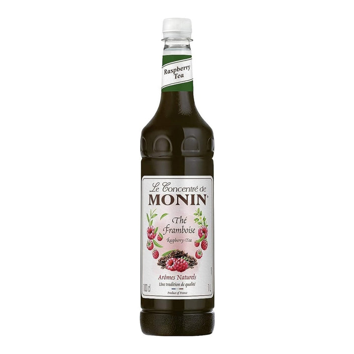 Monin Raspberry Tea Syrup - 1LTR front product image | SKU BREK-358217