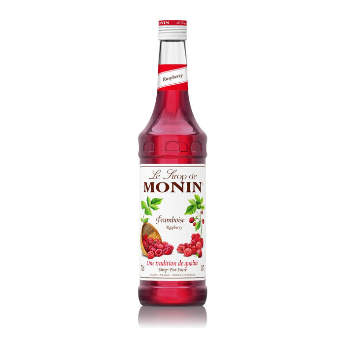 Monin Raspberry Syrup - 700ML front product image | SKU BREK-358233