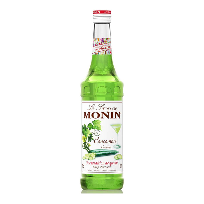 Monin Cucumber Syrup - 700ML front product image | SKU BREK-358242