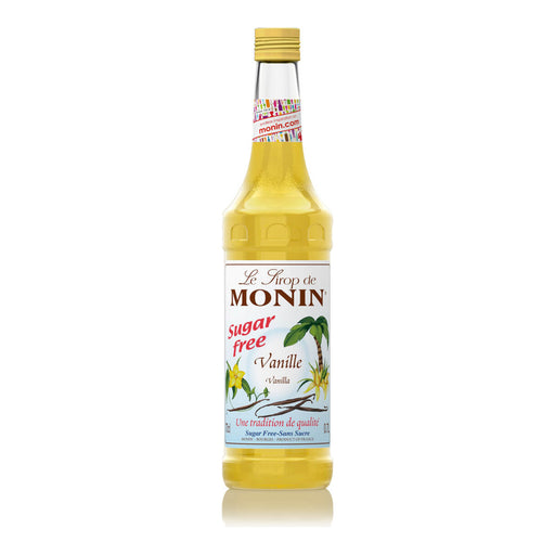 Monin Vanilla Sugar Free Syrup - 700ML front product image | SKU BREK-358269