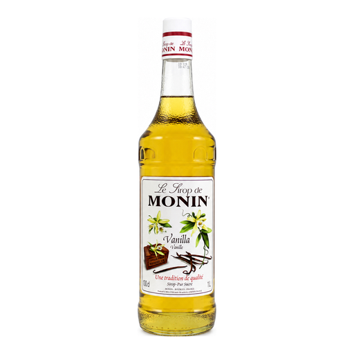 Monin Vanilla Syrup 1L - front bottle