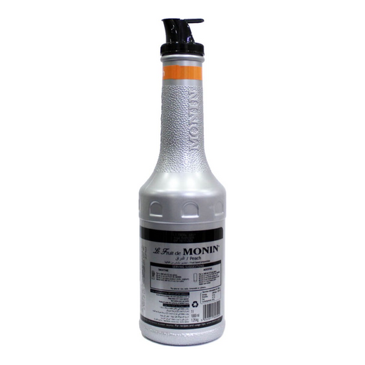 Monin Peach Fruit Mix Puree - 1LTR back