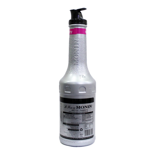 Monin Raspberry Fruit Mix Puree - 1LTR back