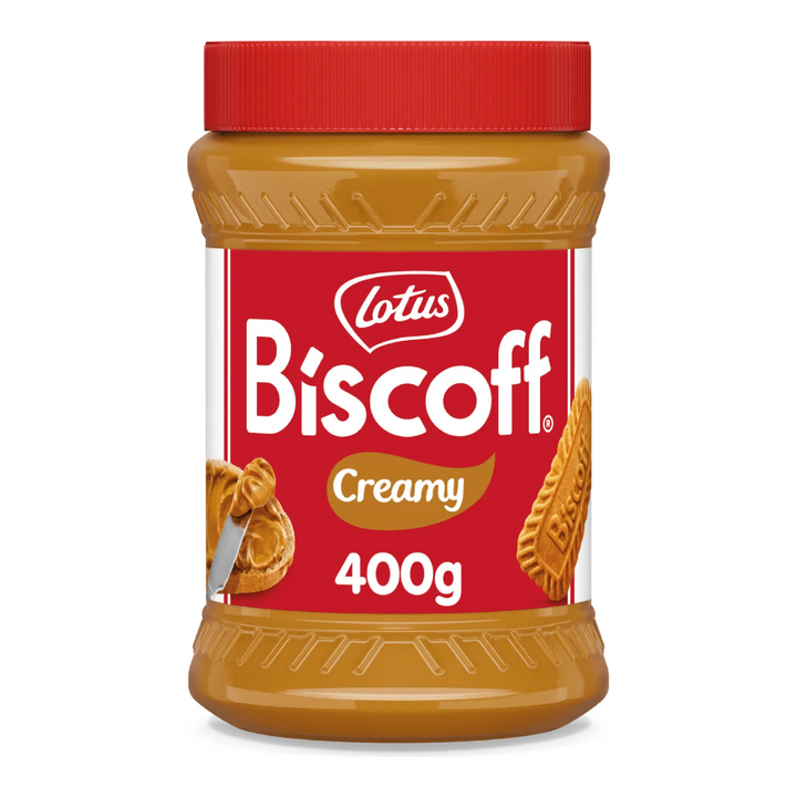 Lotus Biscoff Creamy Spread 400g front