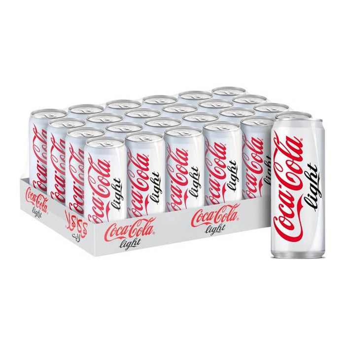 Coca Cola Light Soft Drink, UAE - 24 X 300ML