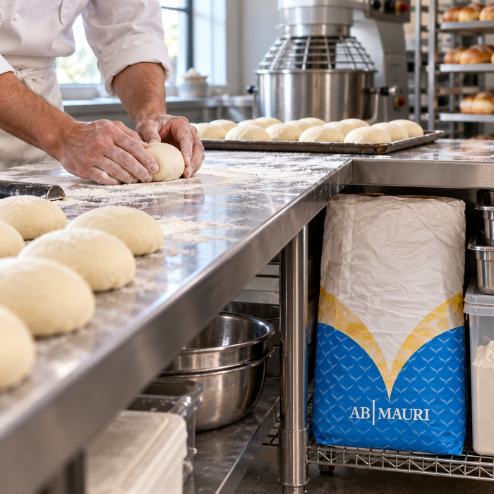Unipan Plus Bread Improver 15KG, baker shaping bread dough — additional view | Addtocart Dubai UAE