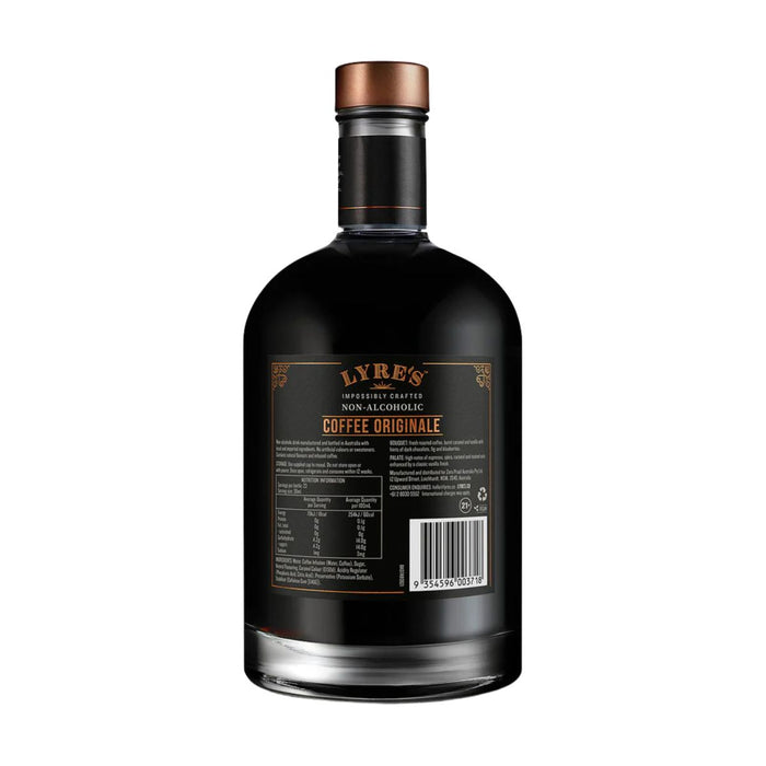 Lyre's Coffee Original Non-Alcoholic Spirit, Australia - 700ML | 2 Day Lead Time