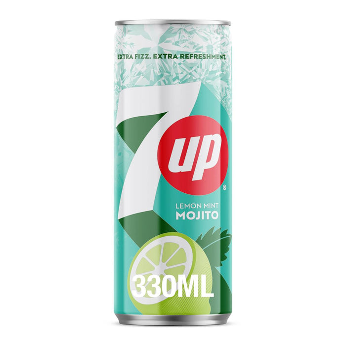 7UP Mojito Soft Drink, UAE - 24 X 330ML