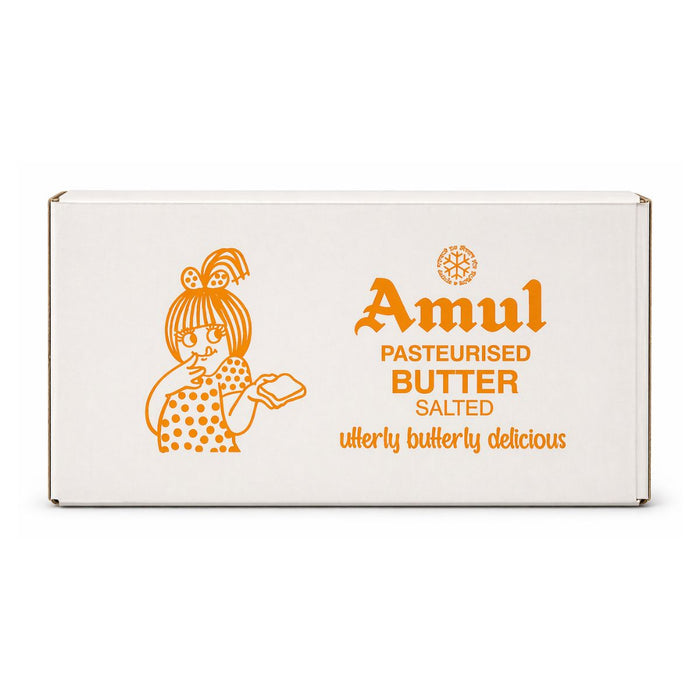 Amul Salted Butter, India - 100 X 100G - 1 Carton | Addtocart Dubai UAE