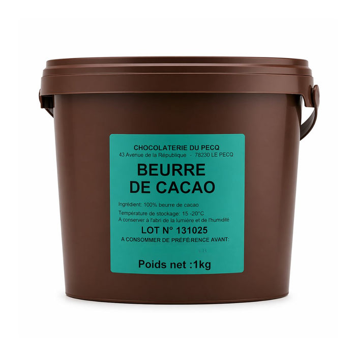 Beurre De Cacao Cocoa Butter Chocolaterie Du Pecq - 1KG | Addtocart Dubai UAE