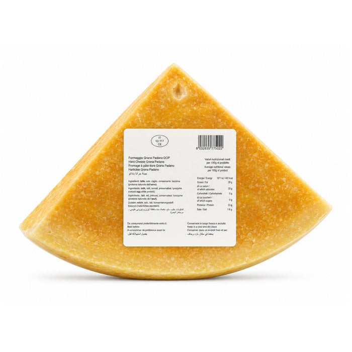 Dalla Bona Parmesan Cheese Grana Padano, Approx 5KG Block