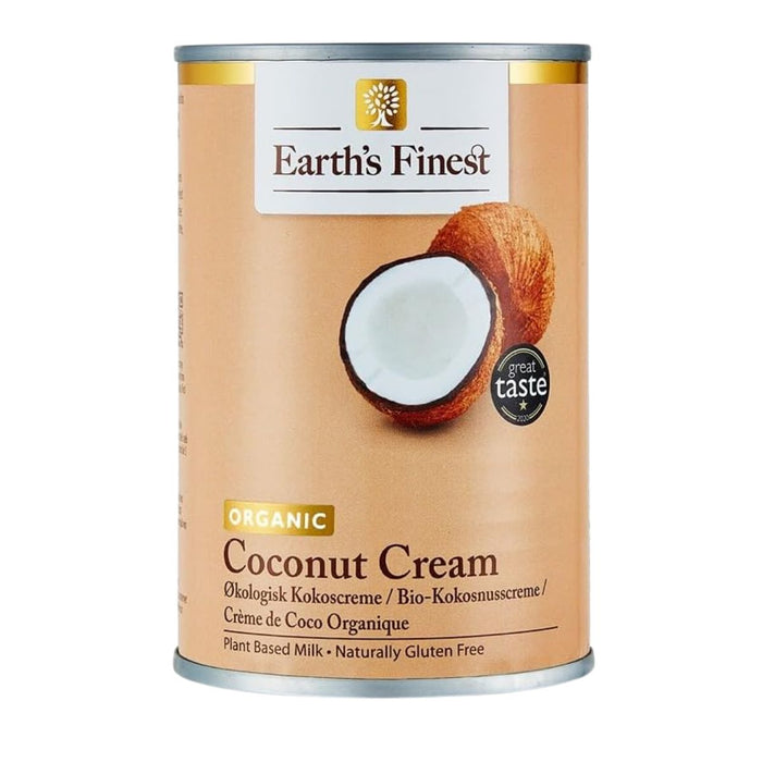 Earth's Finest Organic Coconut Cream, Sri Lanka - 400ML