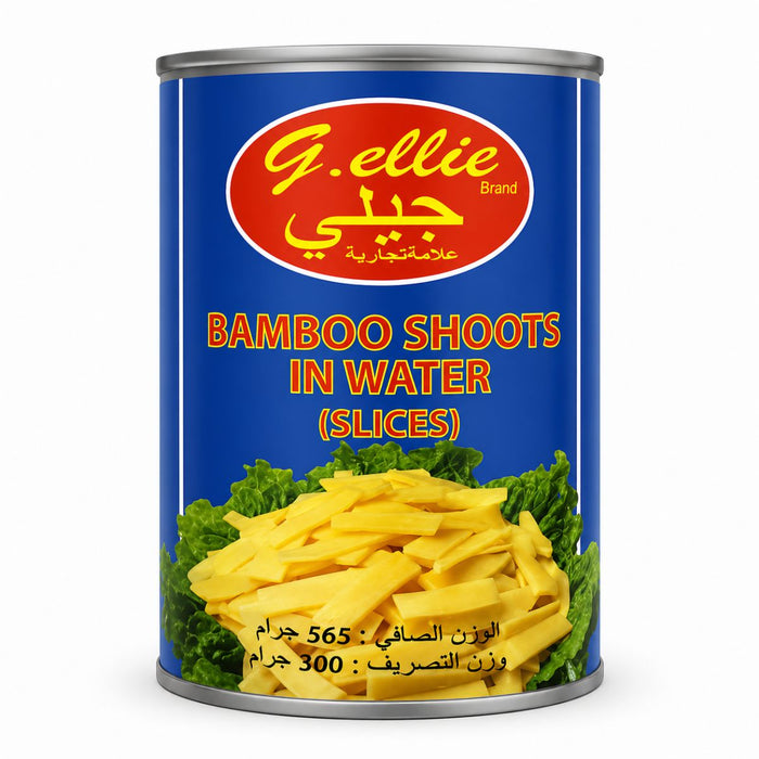 G.ellie Sliced Bamboo Shoot in Water - 565G