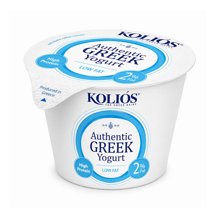 Kolios Authentic Greek Strained Yoghurt 2% - 6 X 150G | Addtocart Dubai UAE
