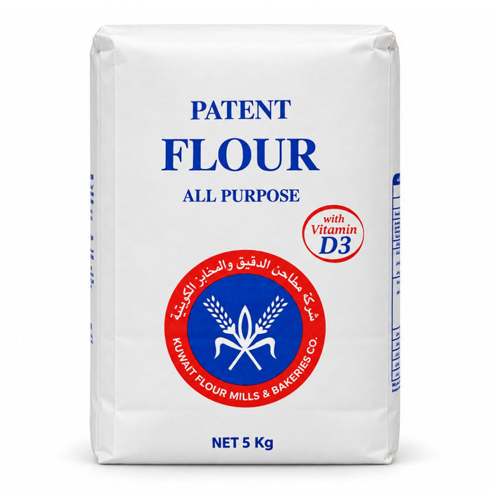Kuwait Flour Mills All Purpose Patent Flour - 5KG