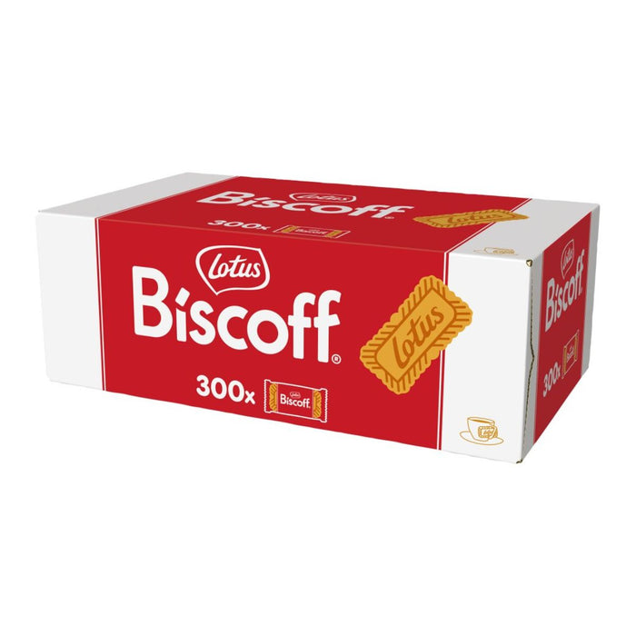 Lotus Biscoff Wrapped Biscuits, 313G - 1 Carton of 300 Pieces