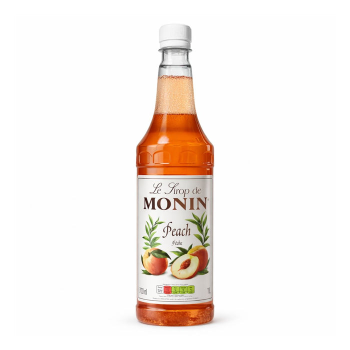 Monin Peach Syrup PET 1LTR UAE