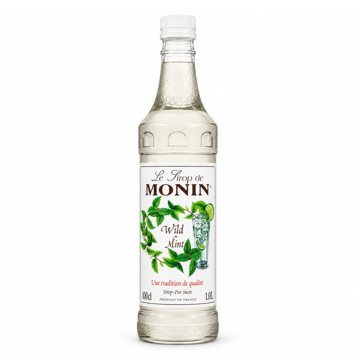 Monin Wild Mint Syrup, PET Bottle - 1LTR | Addtocart Dubai UAE