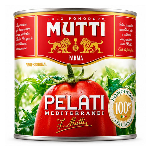 Mutti Professional Pelati Peeled Tomato Mediterranei, Italy - 2500G | Addtocart Dubai UAE