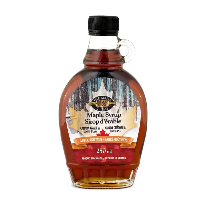 The Maple Treat Pure Maple Syrup, Amber, Grade A, Canada - 250ML