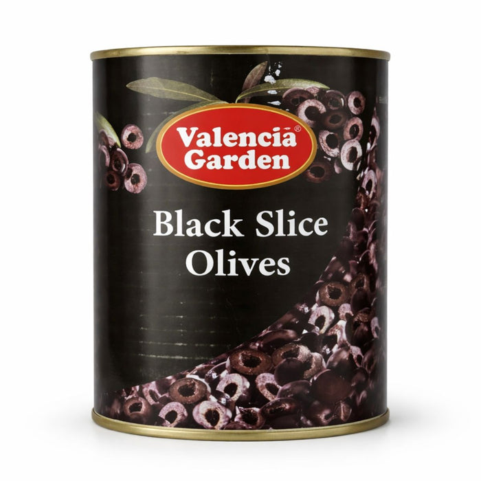 Valencia Garden Black Olive, Sliced - 3KG | Addtocart Dubai UAE