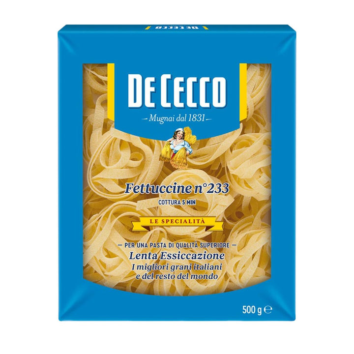 DeCecco Fettuccine #233 Pasta, Italy - 500G | Addtocart Dubai UAE
